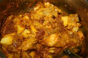 mutton with potatoes
